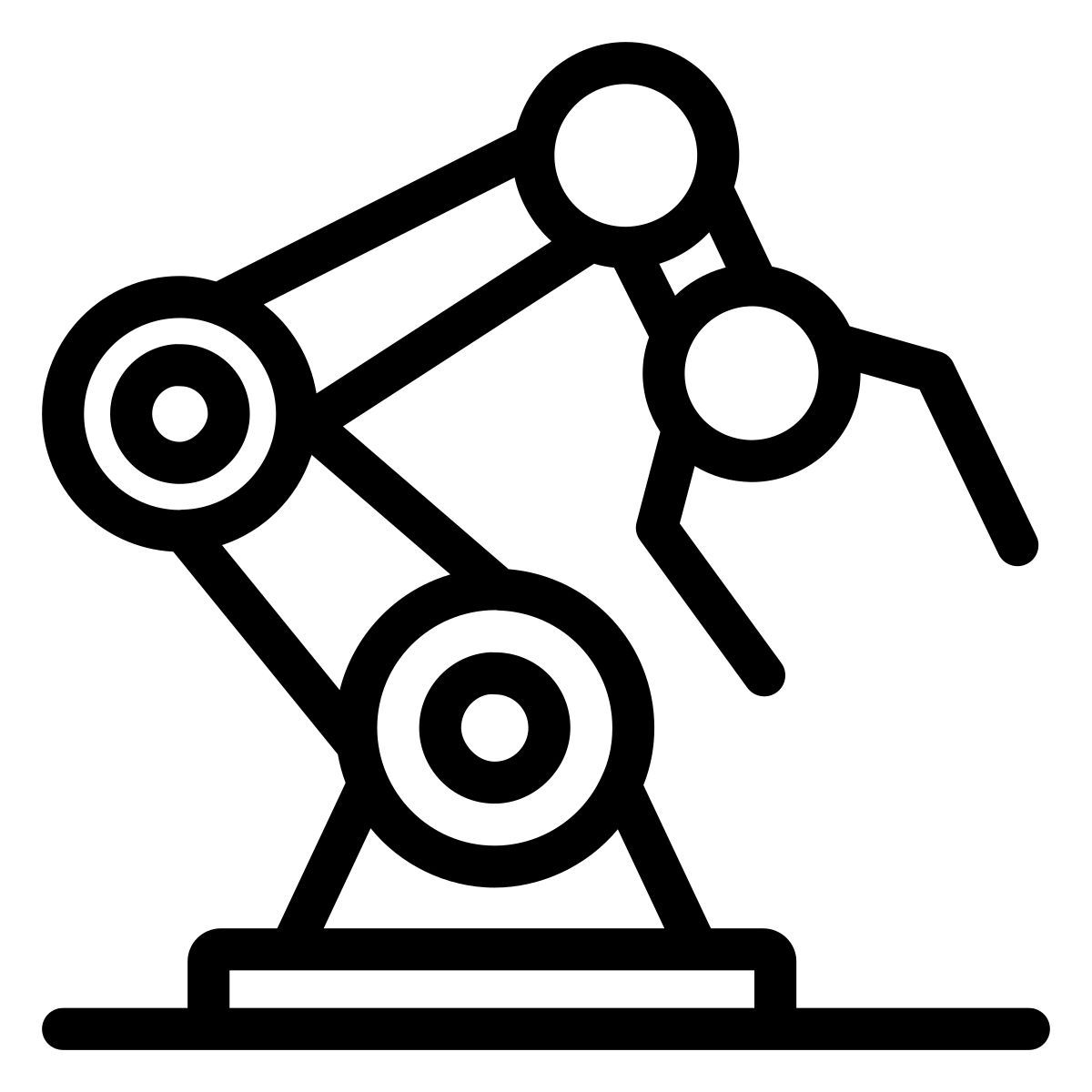 braccio robotico icon