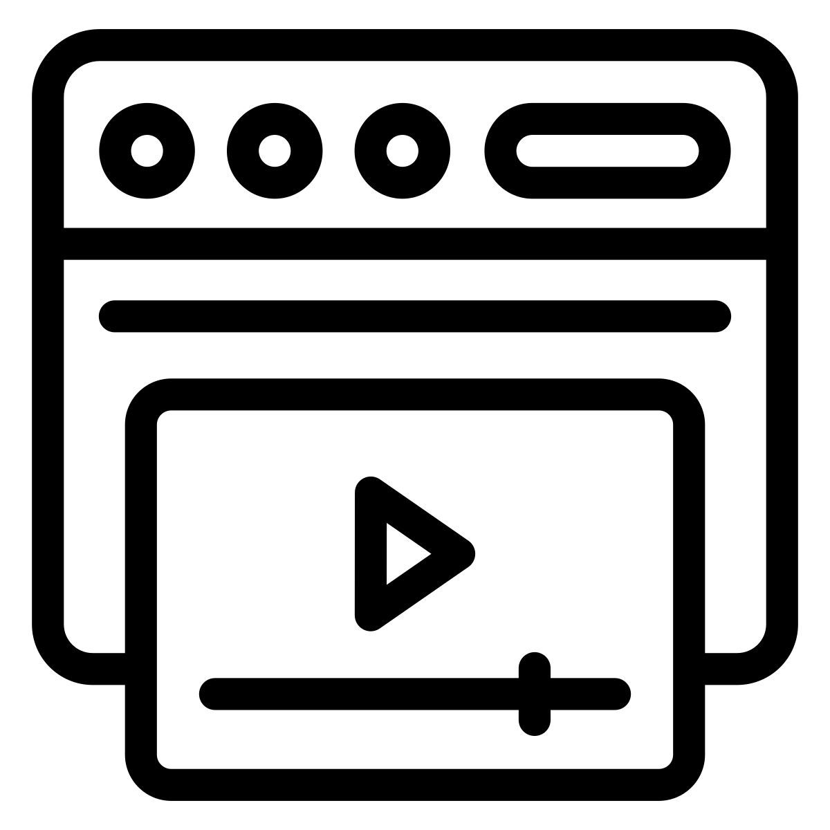 ビデオプレーヤー icon