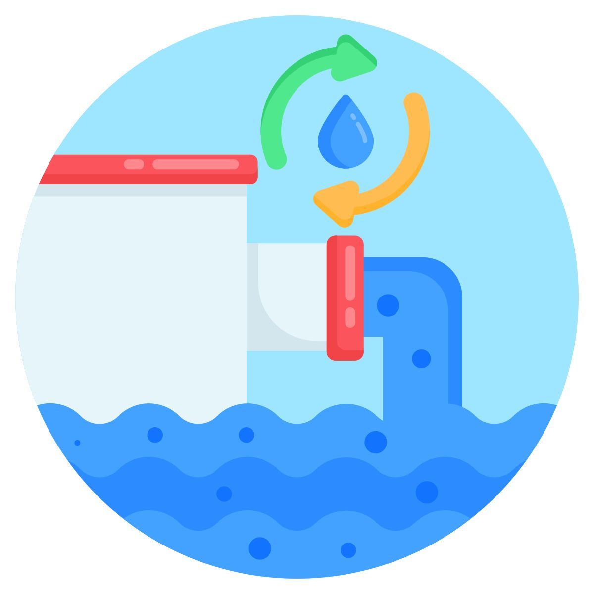 waste water icon