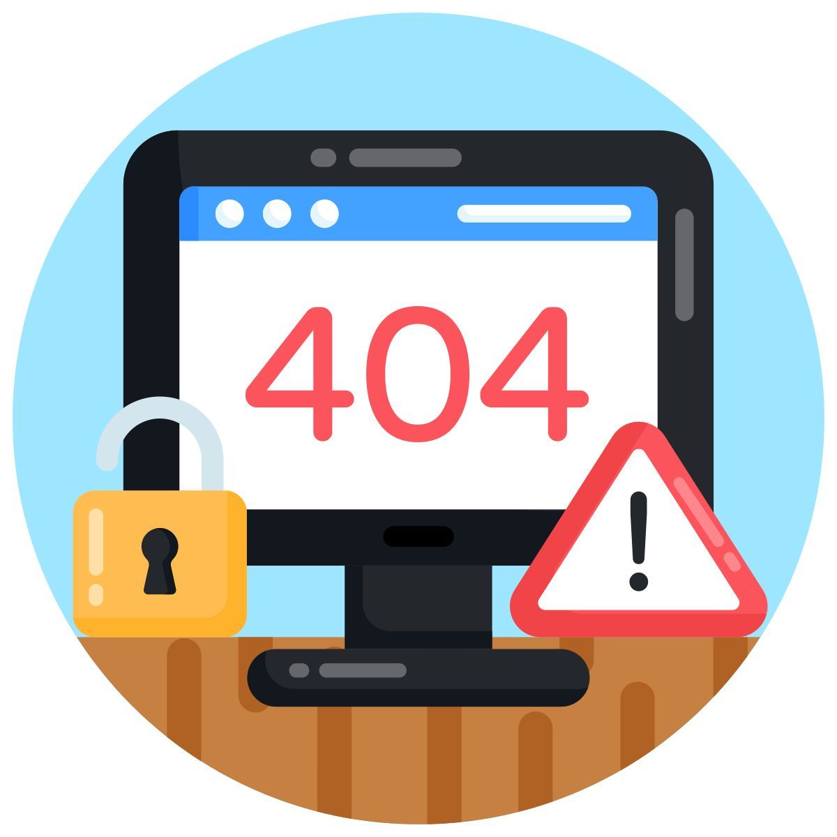 404 error icon