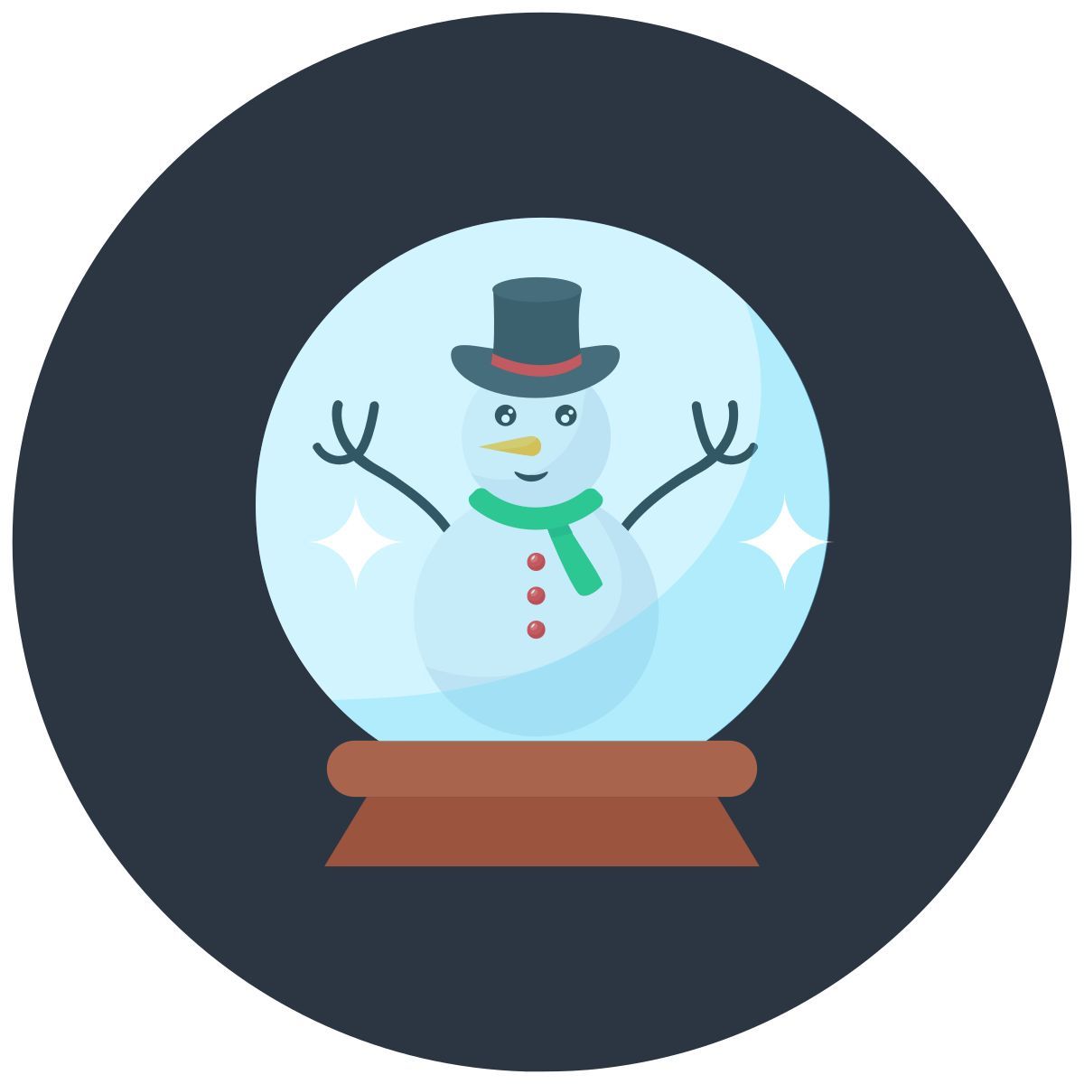 christmas souvenir icon