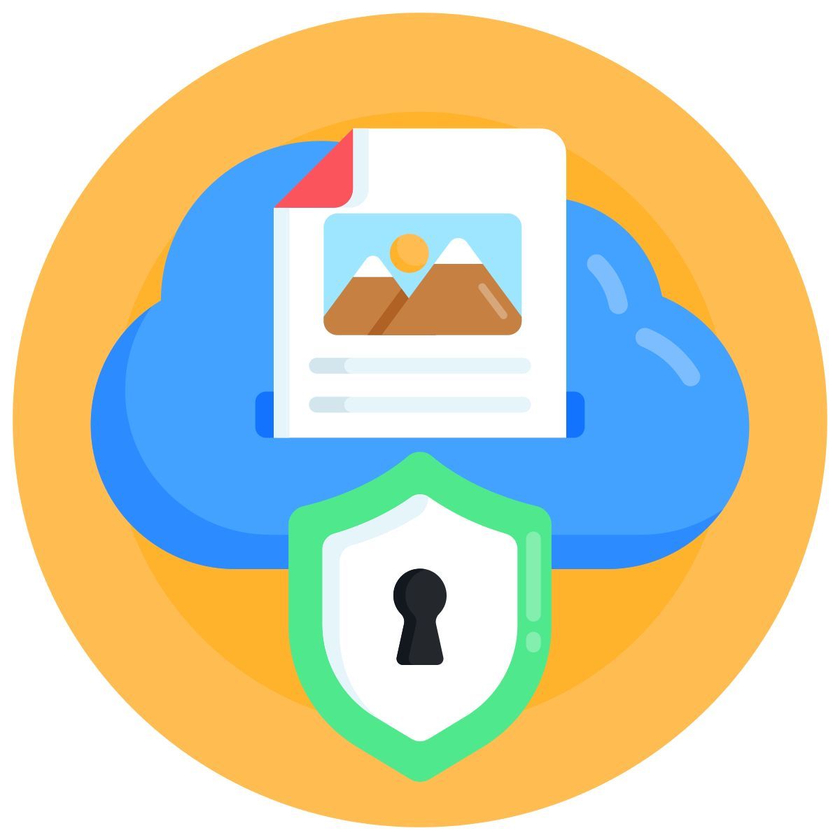 cloud file icon