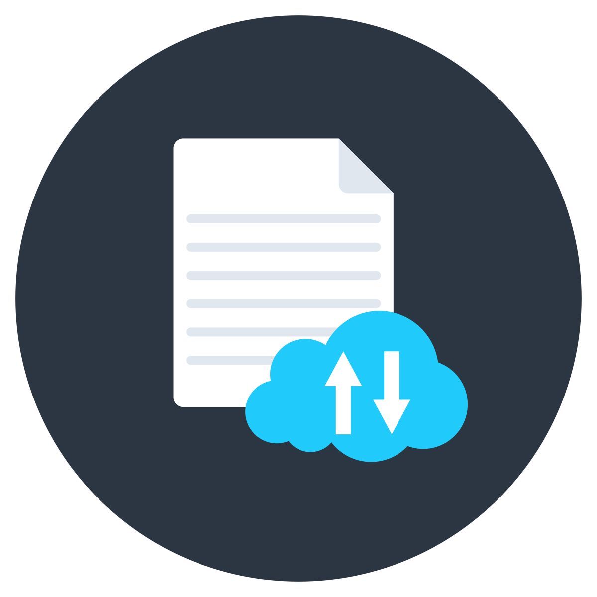 cloud folder icon
