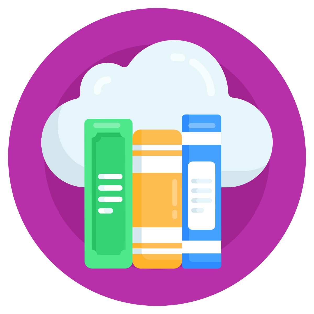 cloud library icon