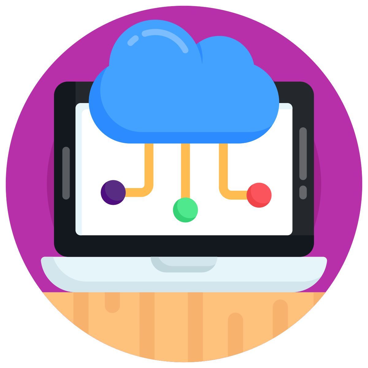 cloud network icon