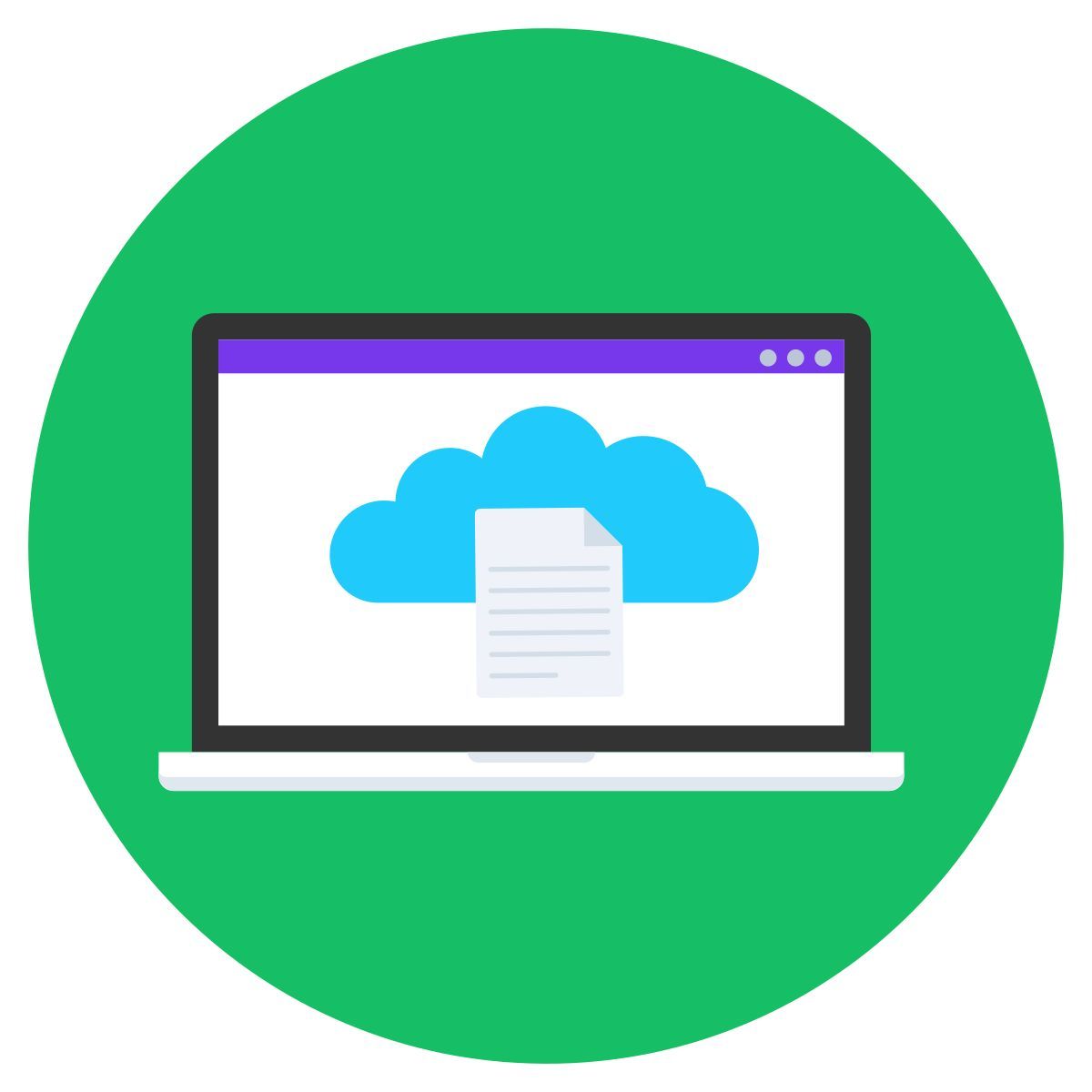 cloud storage icon