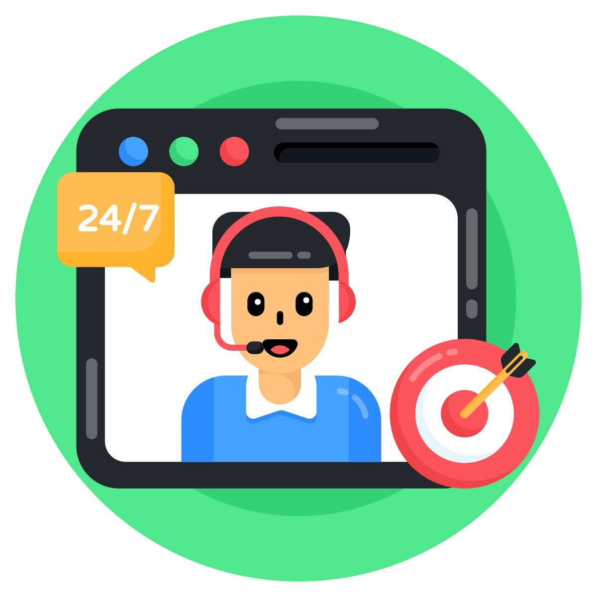 customer support icon