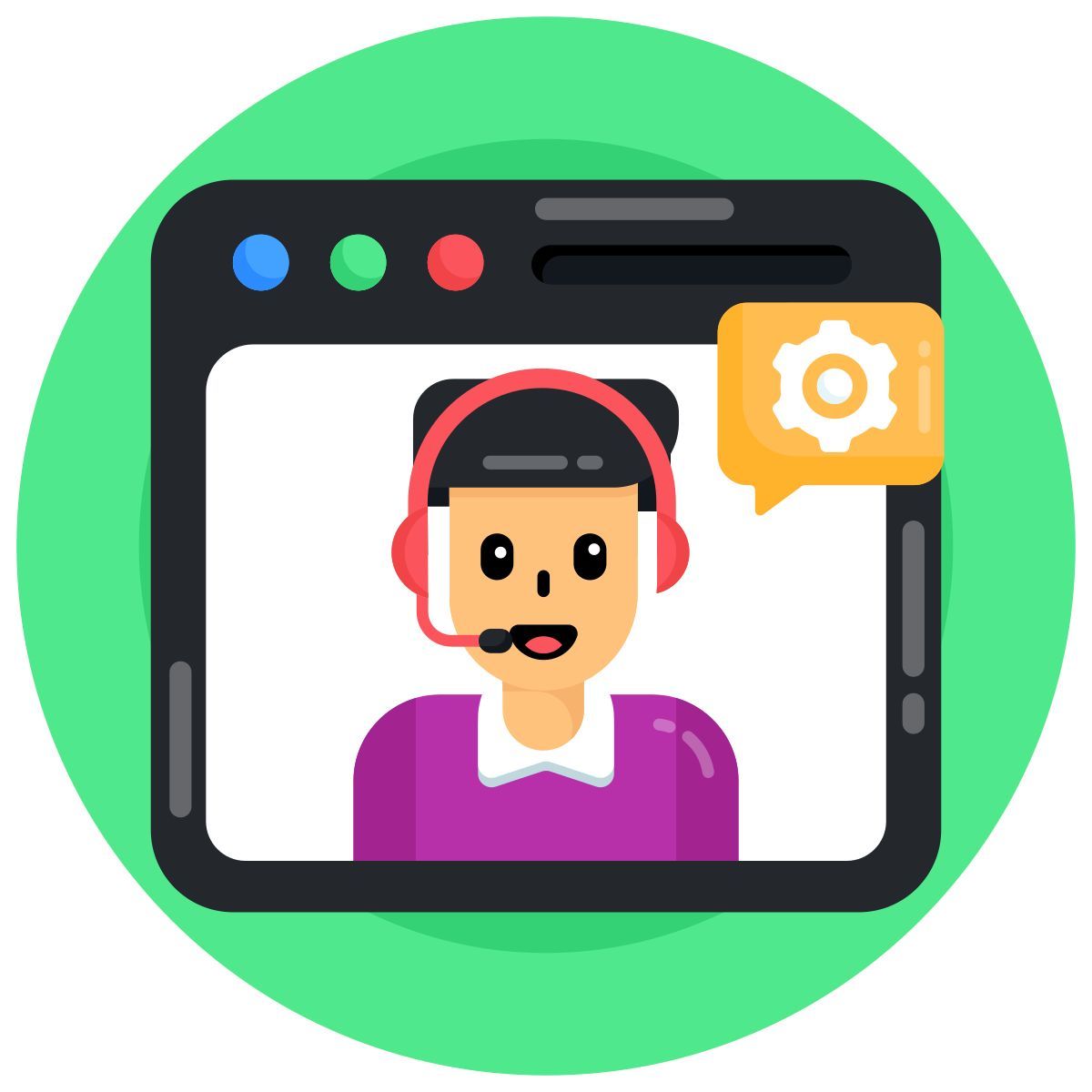 customer support icon