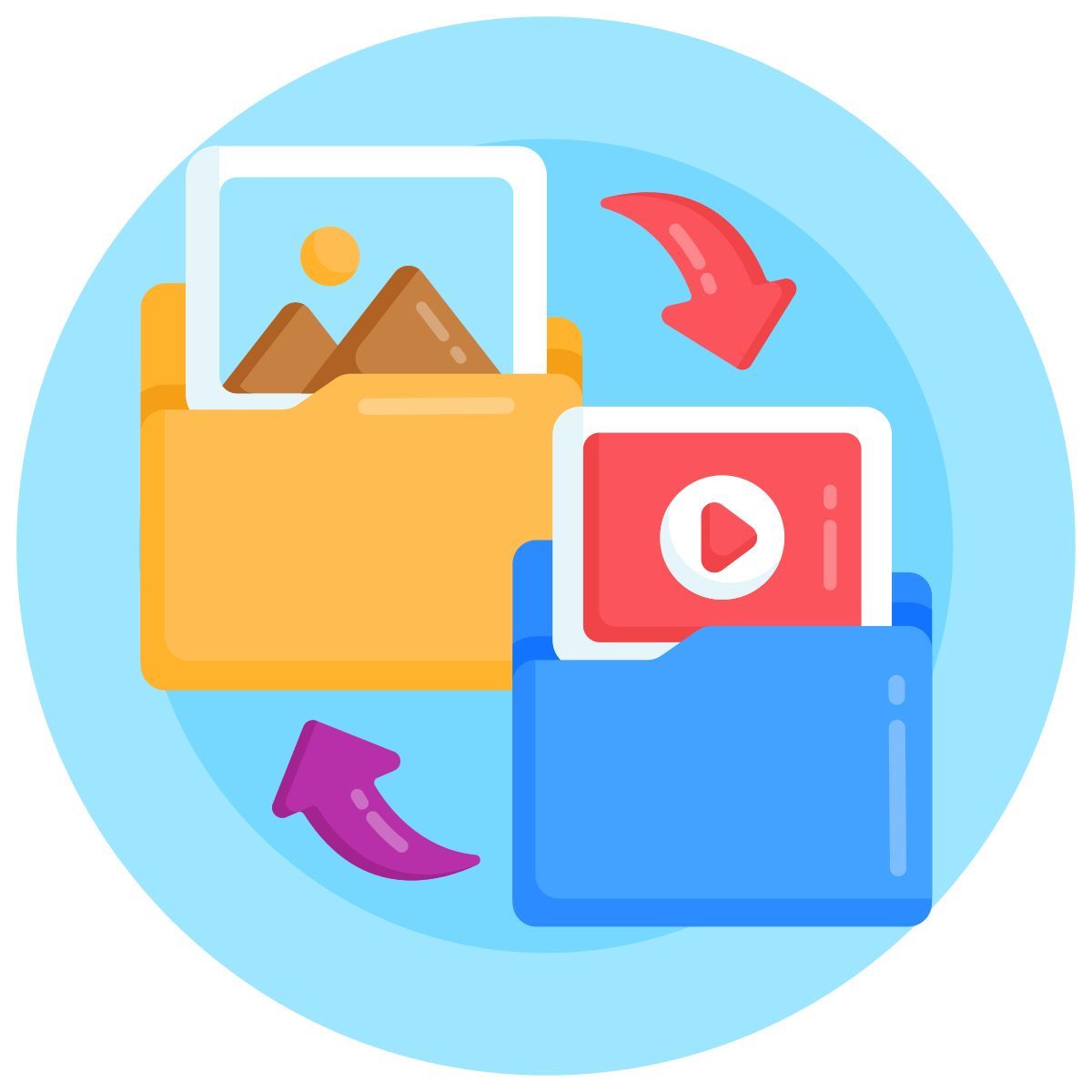 data sharing icon