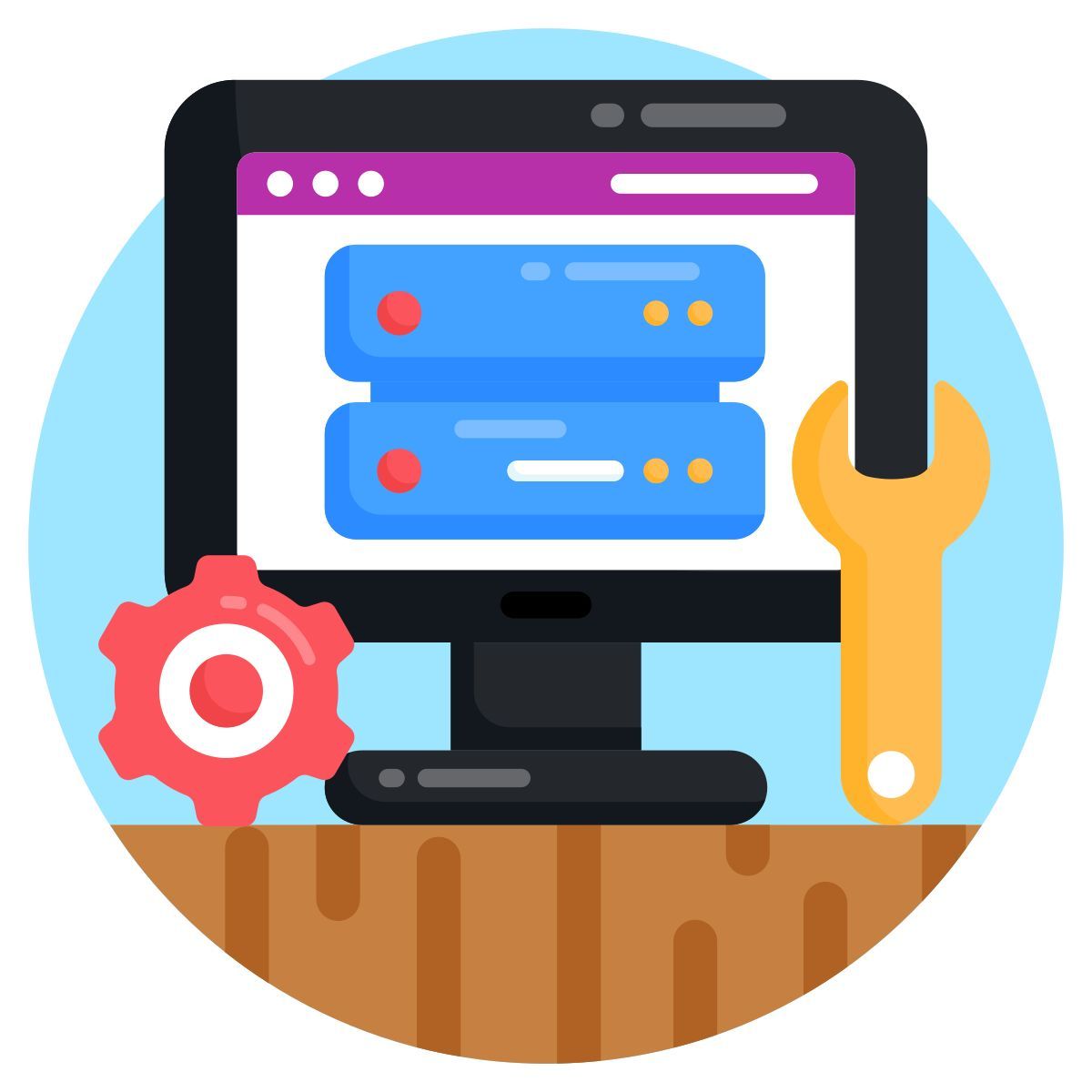 data storage settings icon