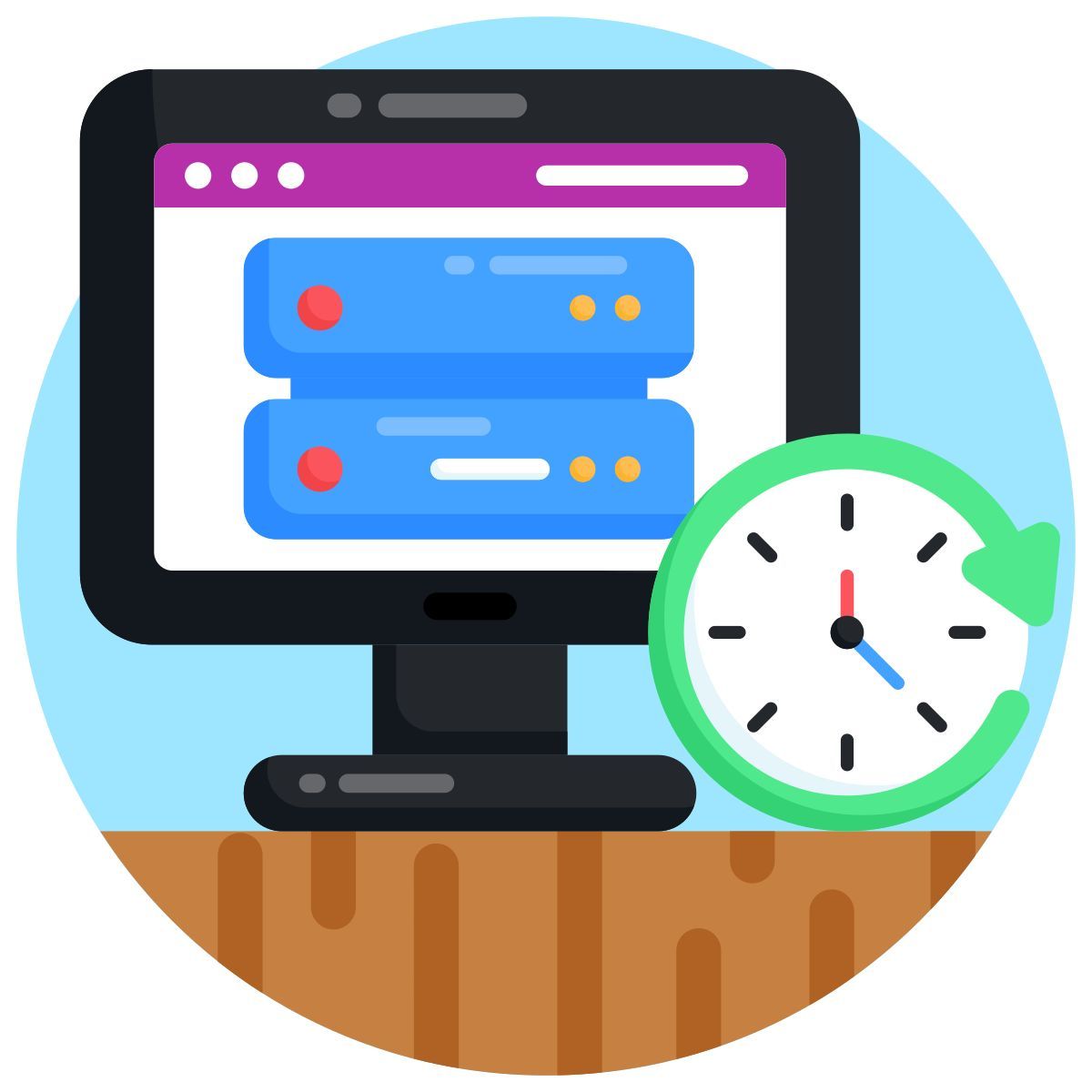 archiviazione dati icon
