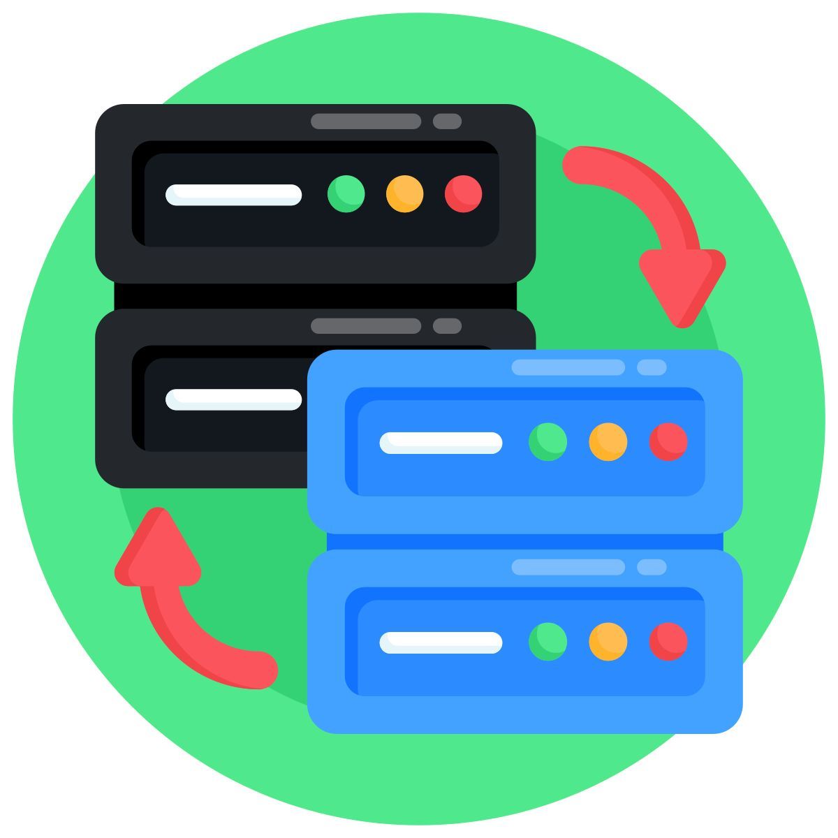 data transfer icon