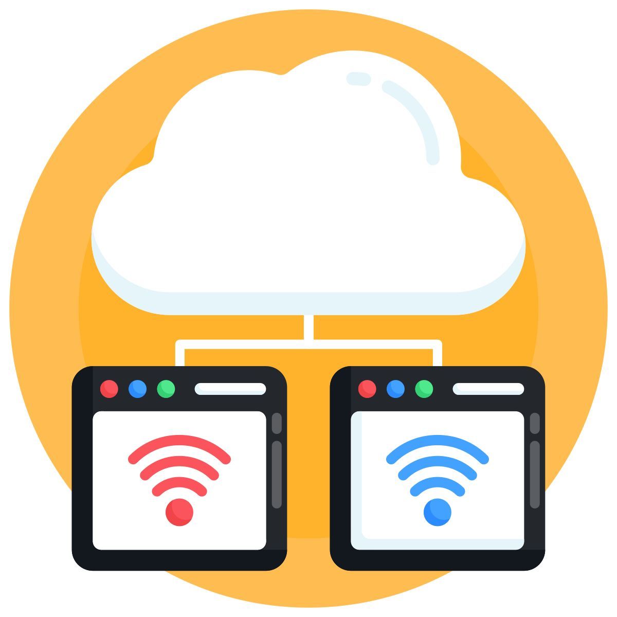 data transfer icon