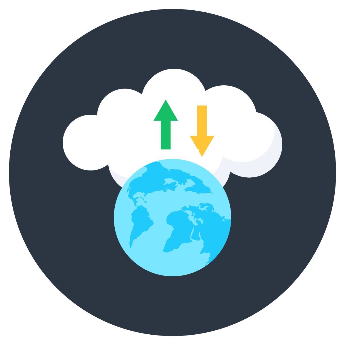 data transfer icon