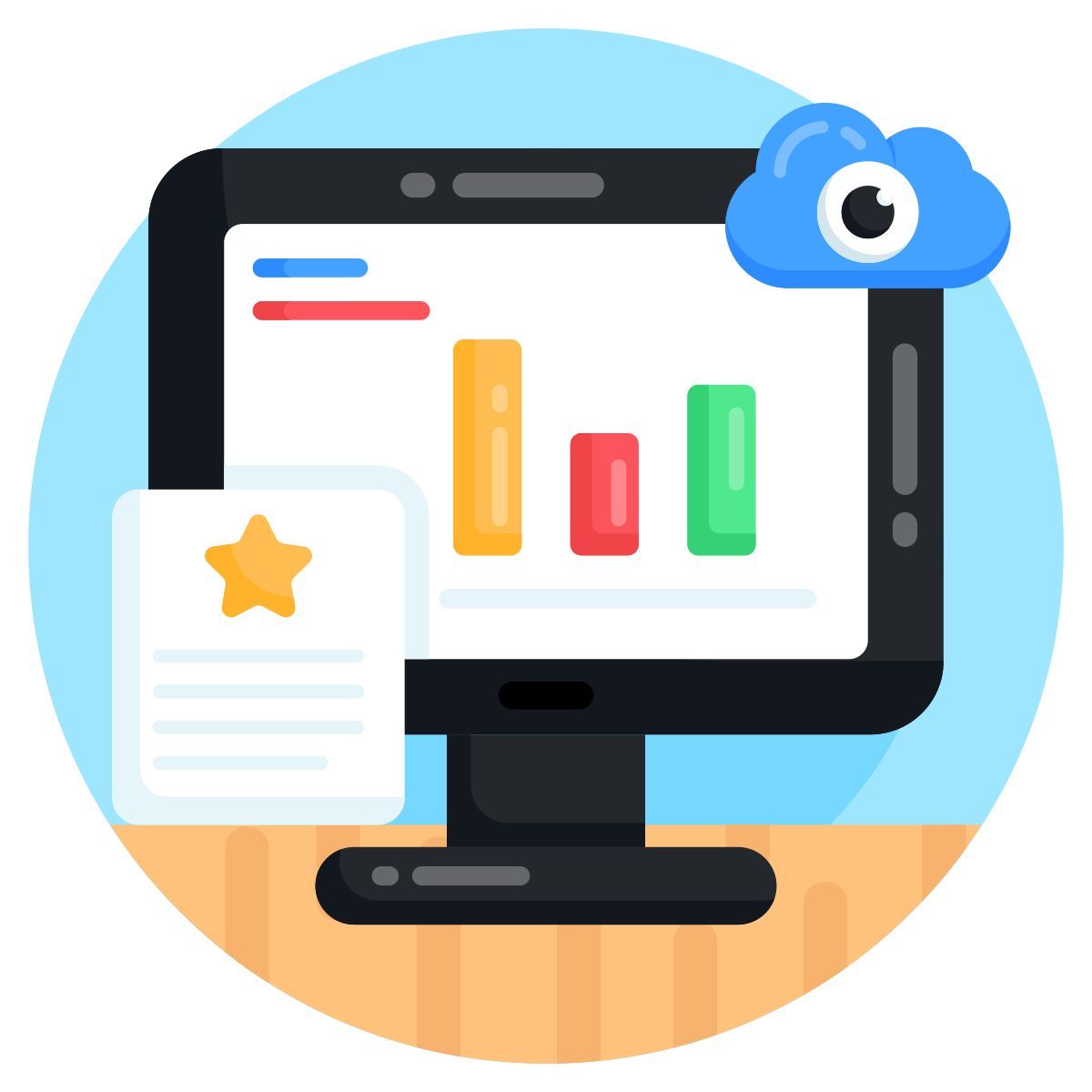 data visualization icon