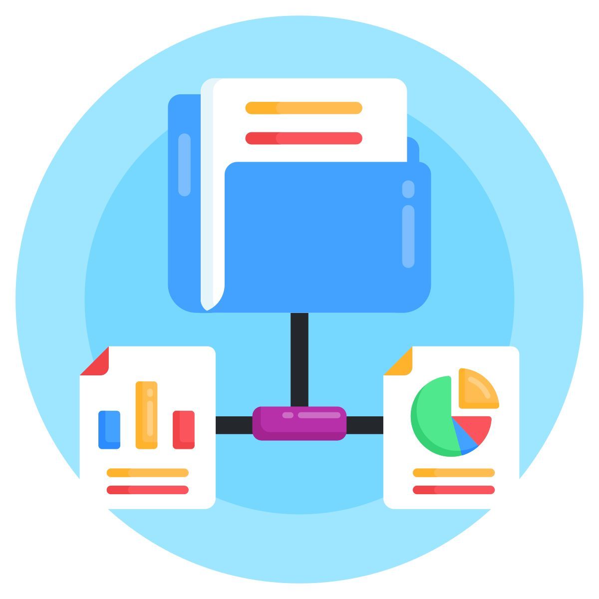 distributed database icon