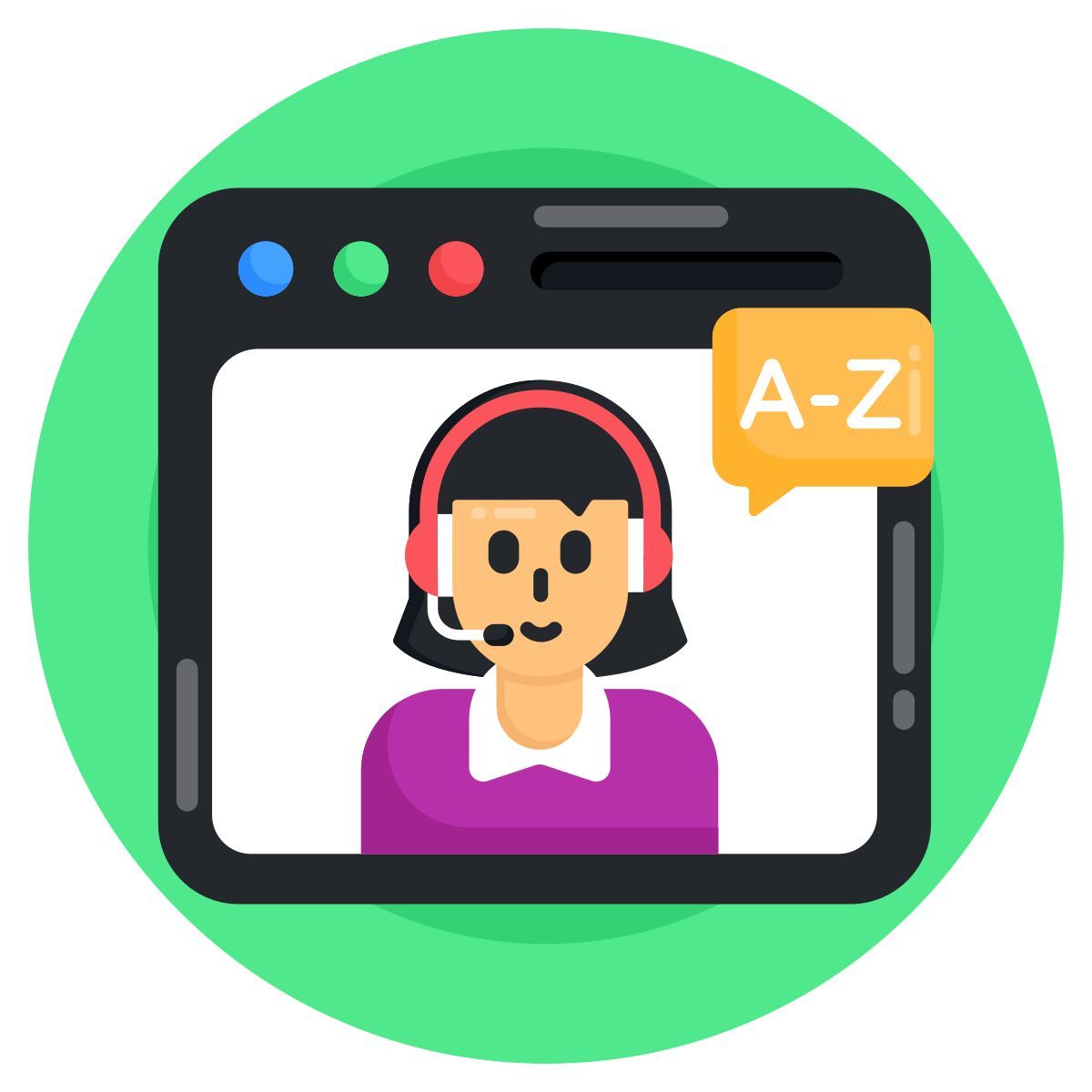 online lesson icon