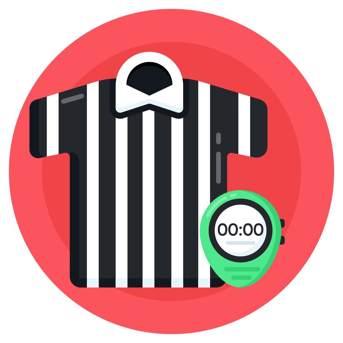 uniforme de árbitro icon