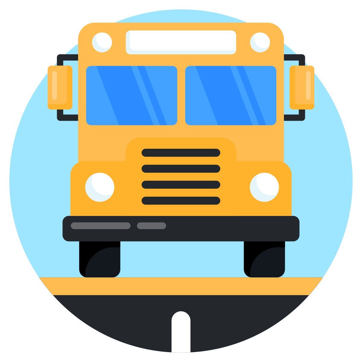 school bus icon