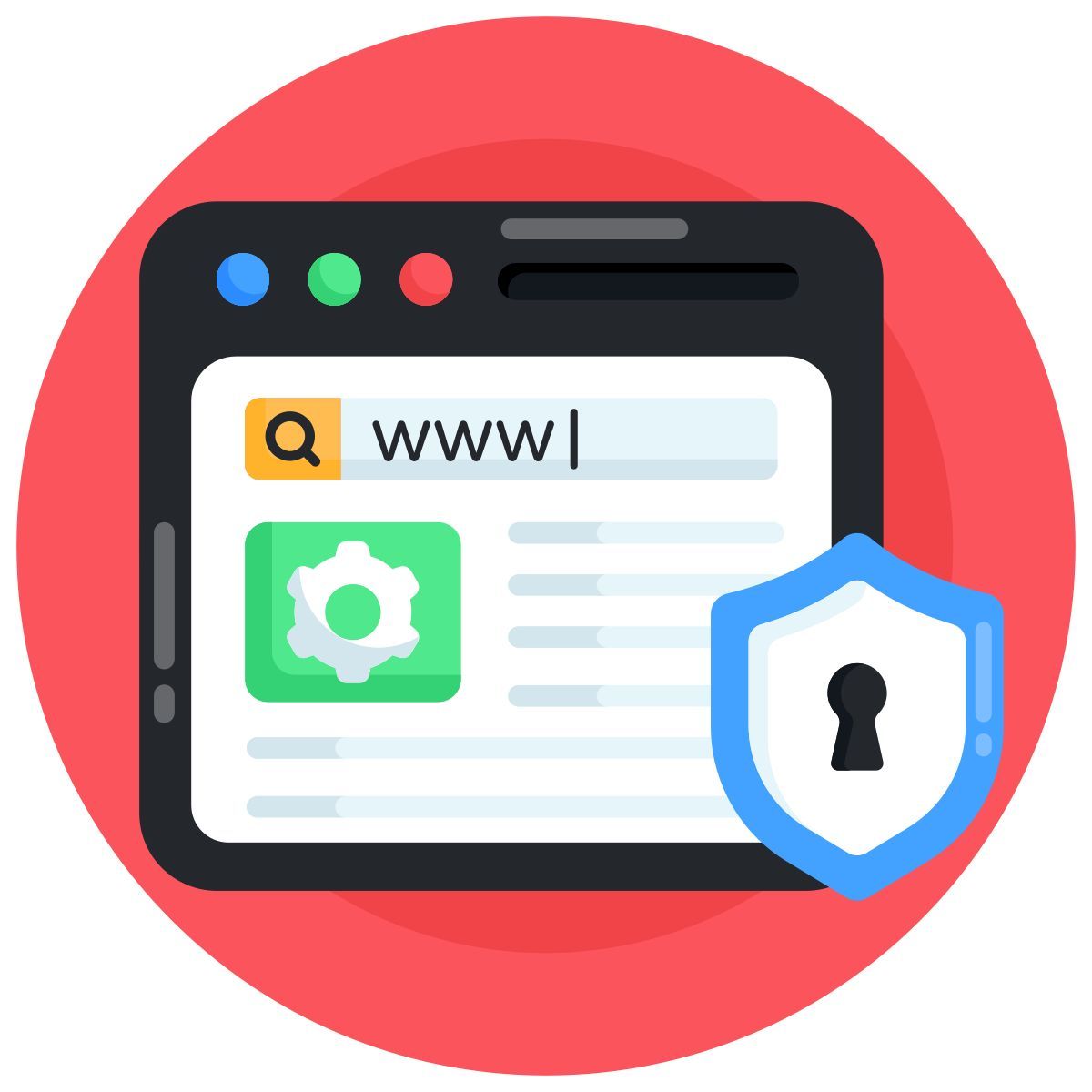 sichere website icon