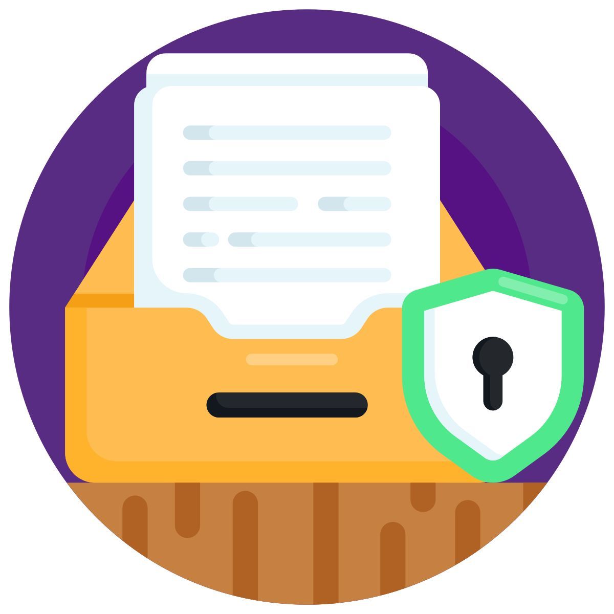 Secured Files icon