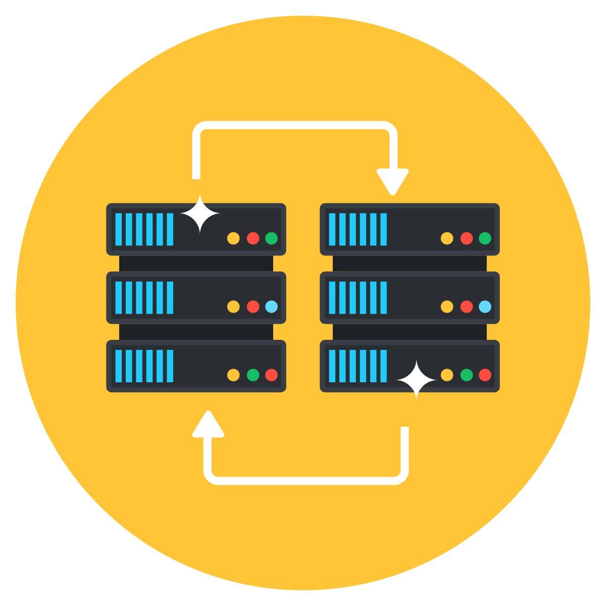 trasferisci dati icon