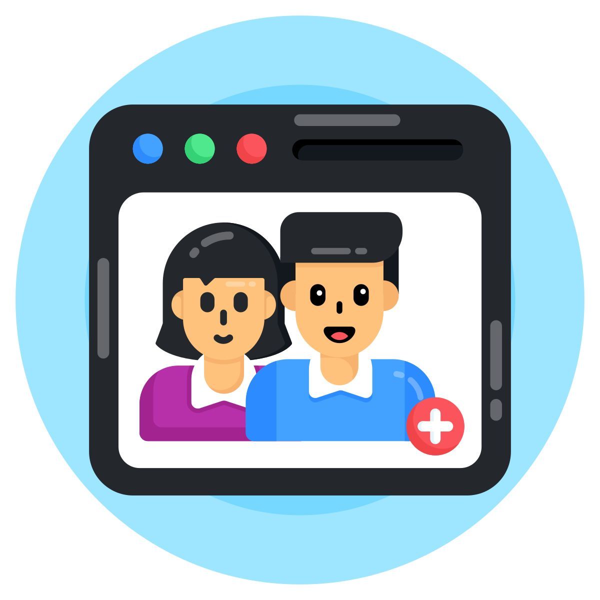 ビデオ通話 icon