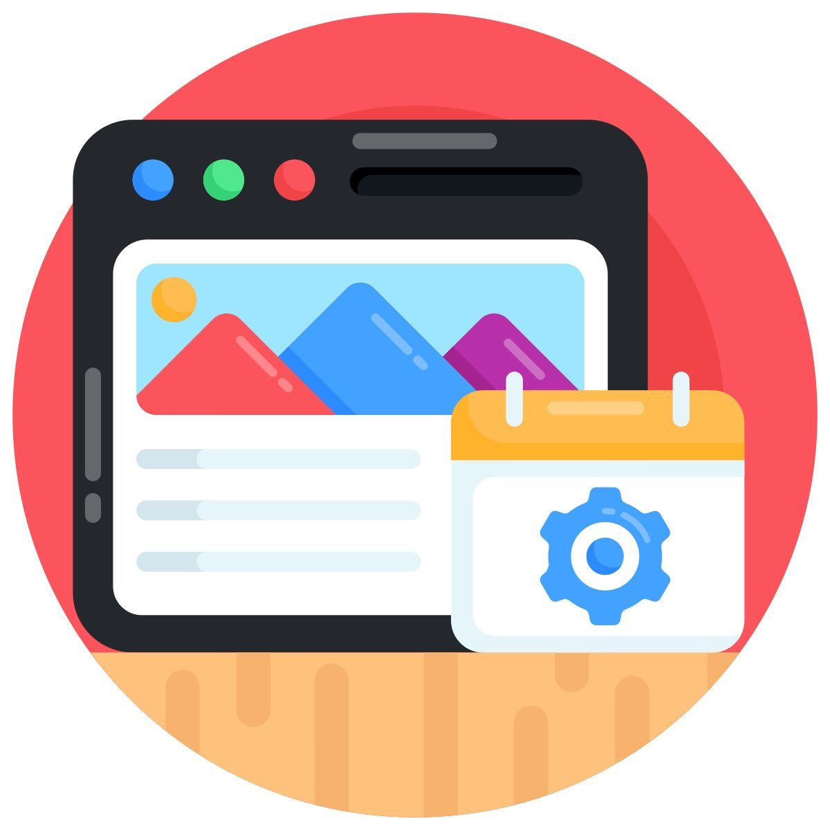 web development icon