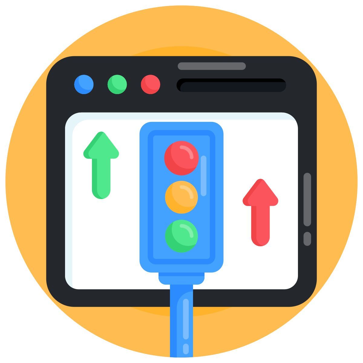 traffico web icon