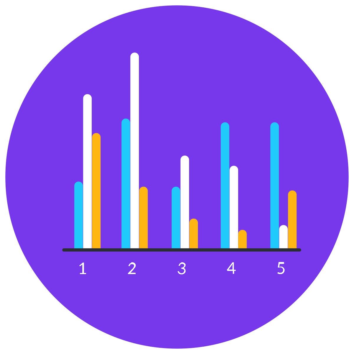 bar chart icon