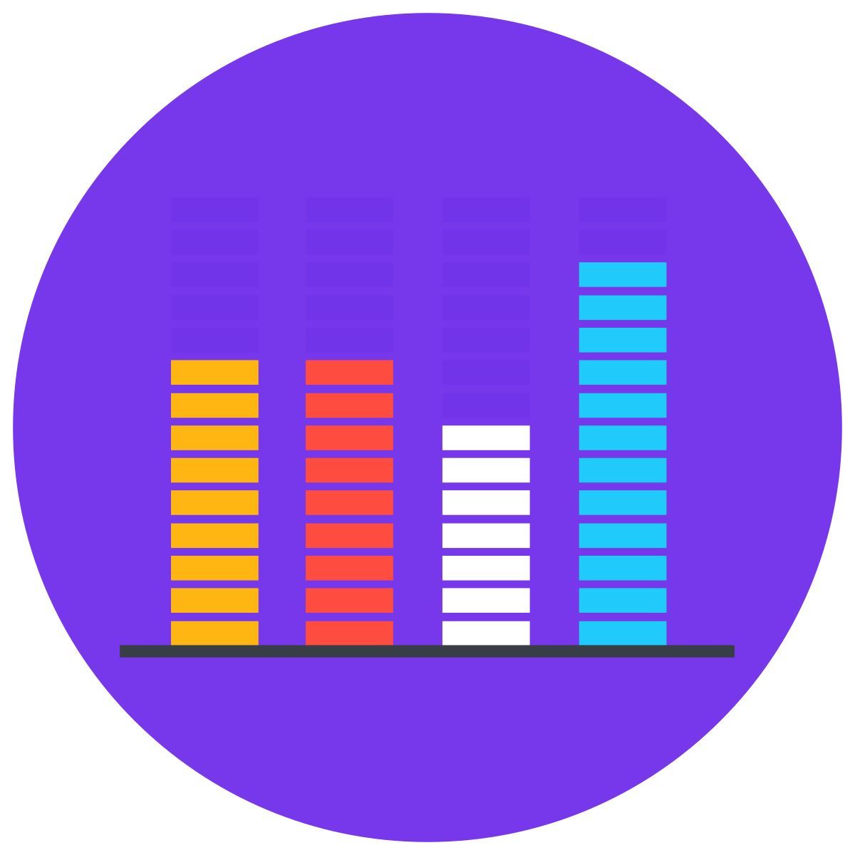 bar chart icon