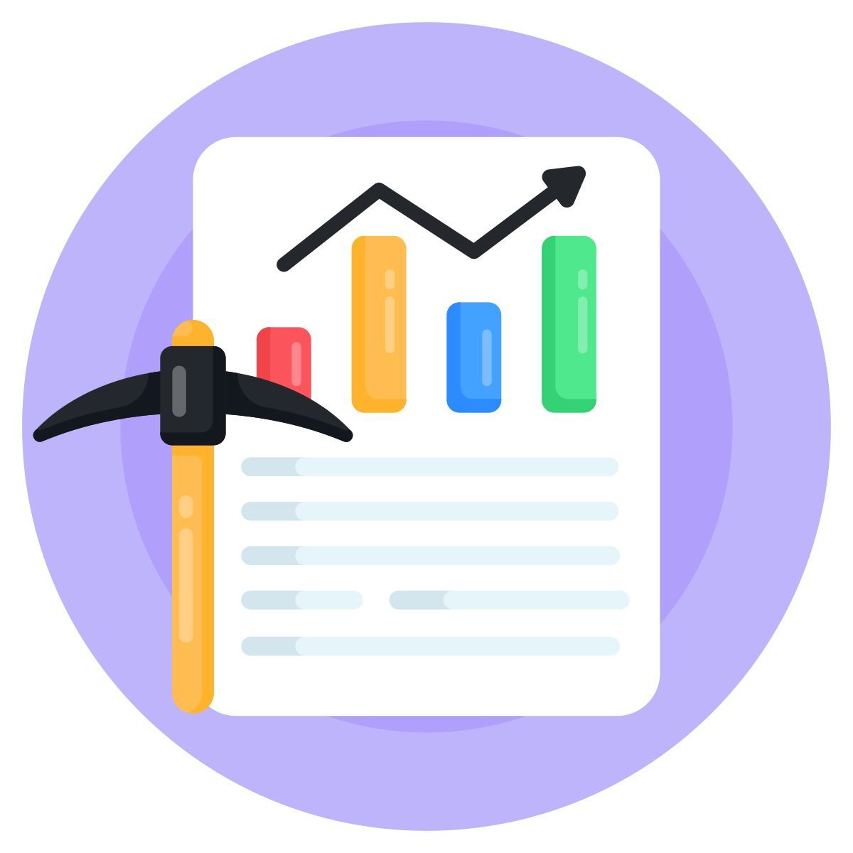 bar graph icon