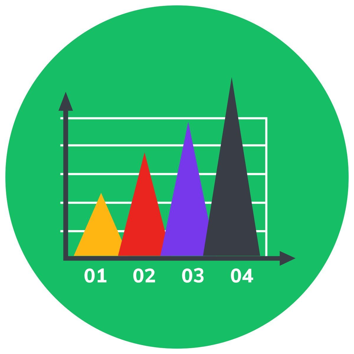 bar graph icon