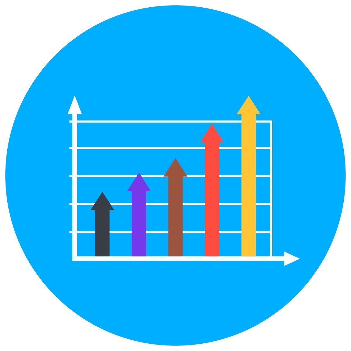 bar graph icon