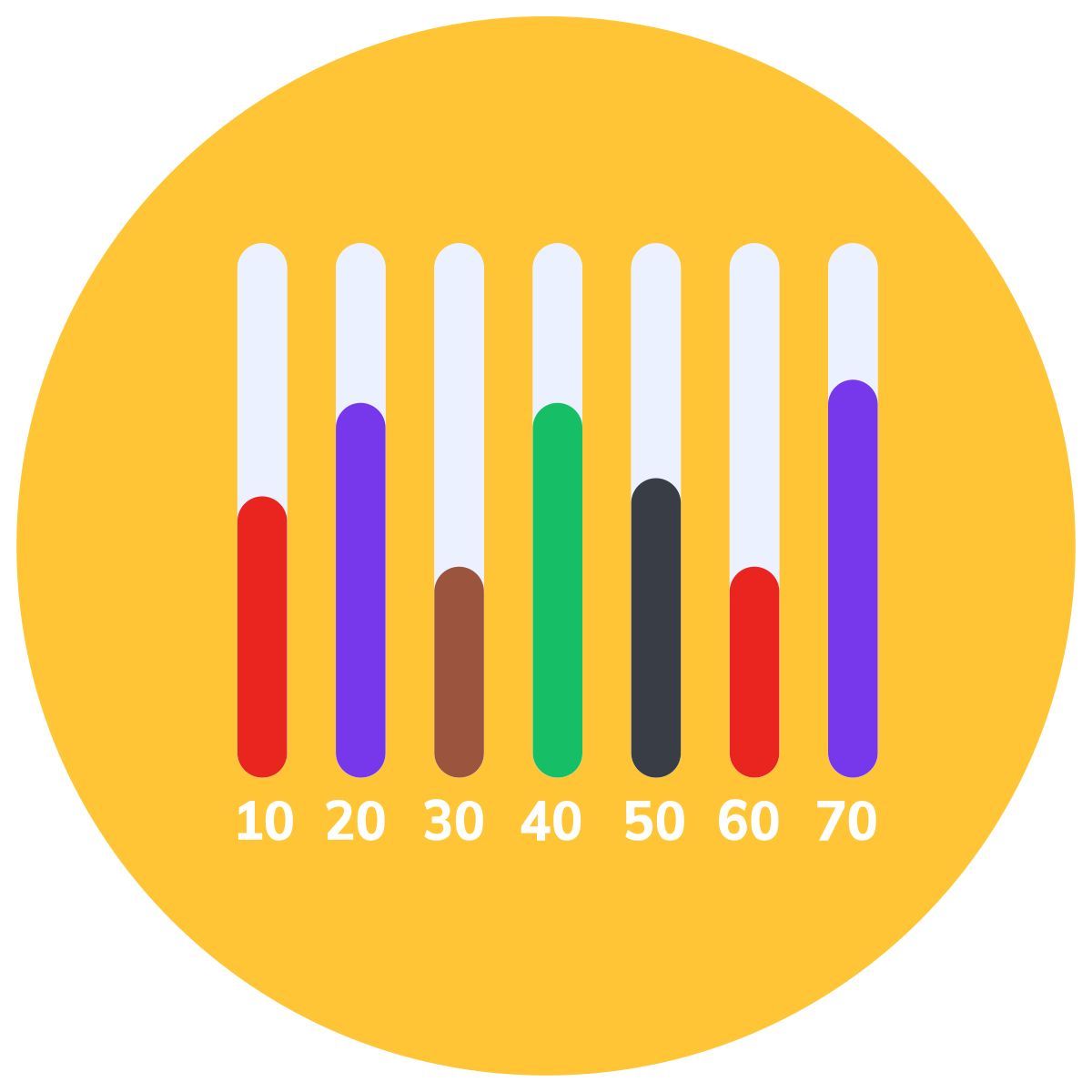 Gráfico de barras icon