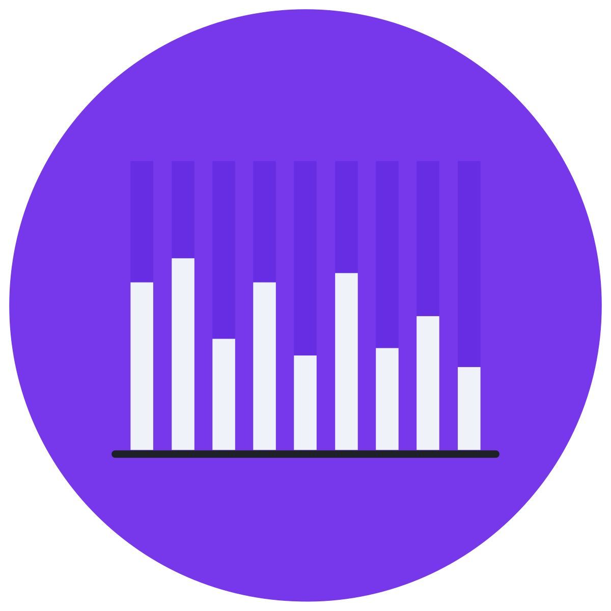 bar graph icon