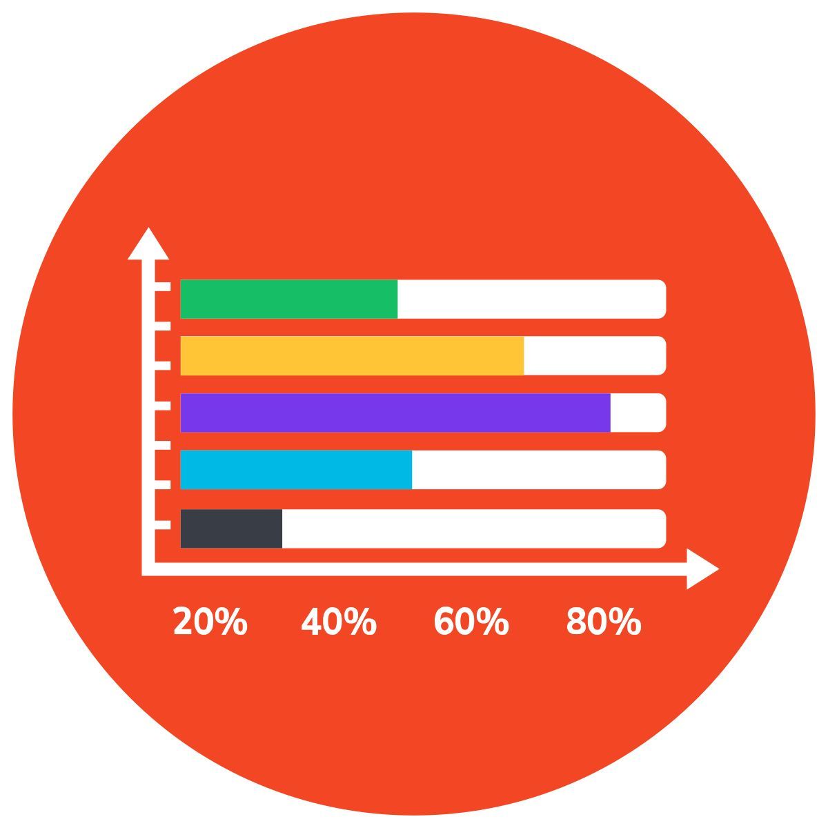 bar graph icon
