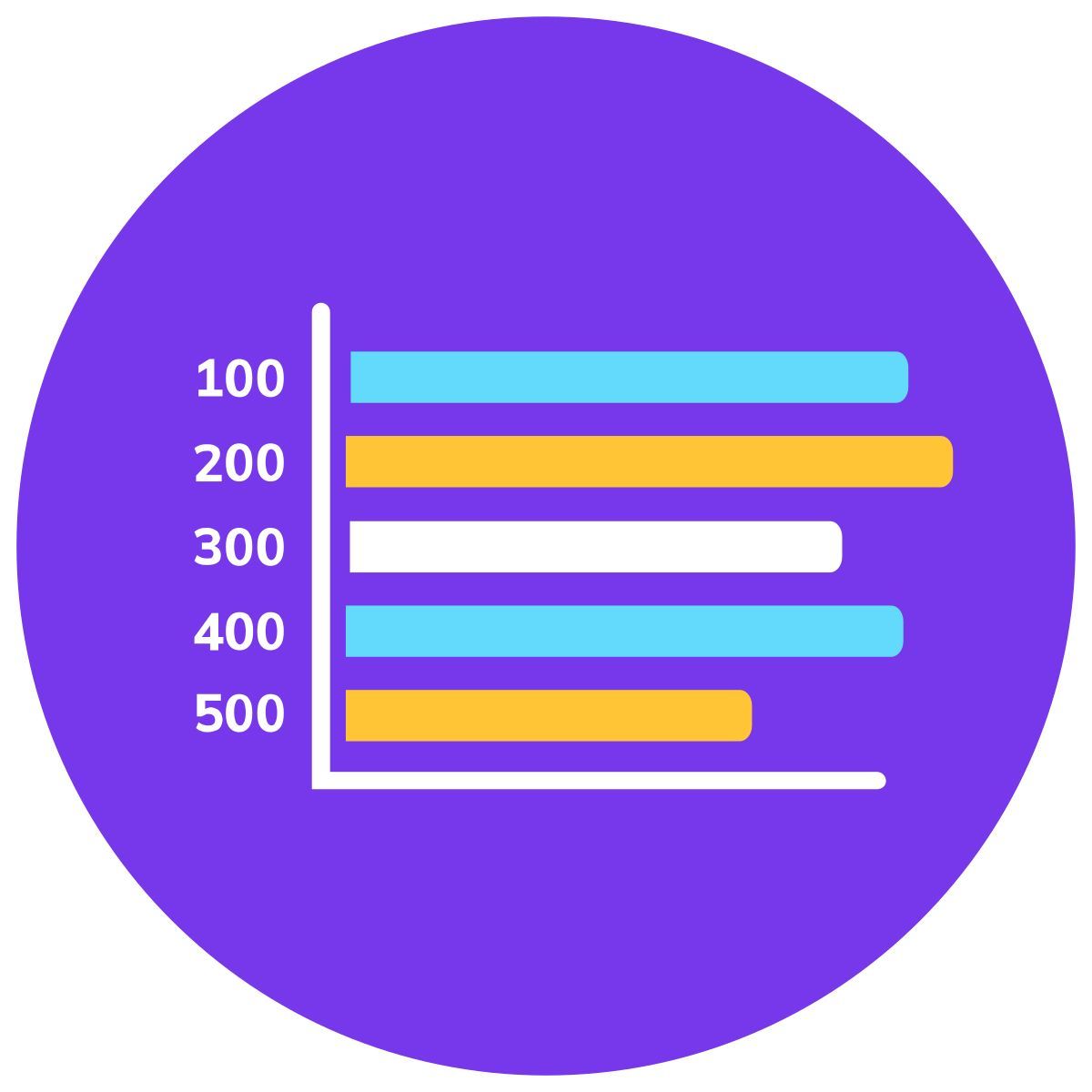 bar graph icon