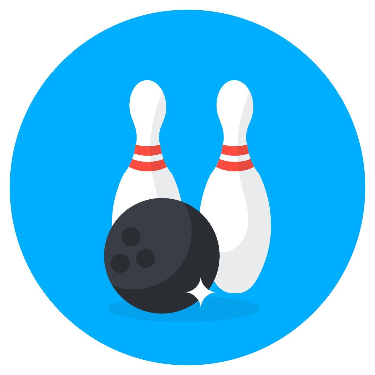 bowling ball icon