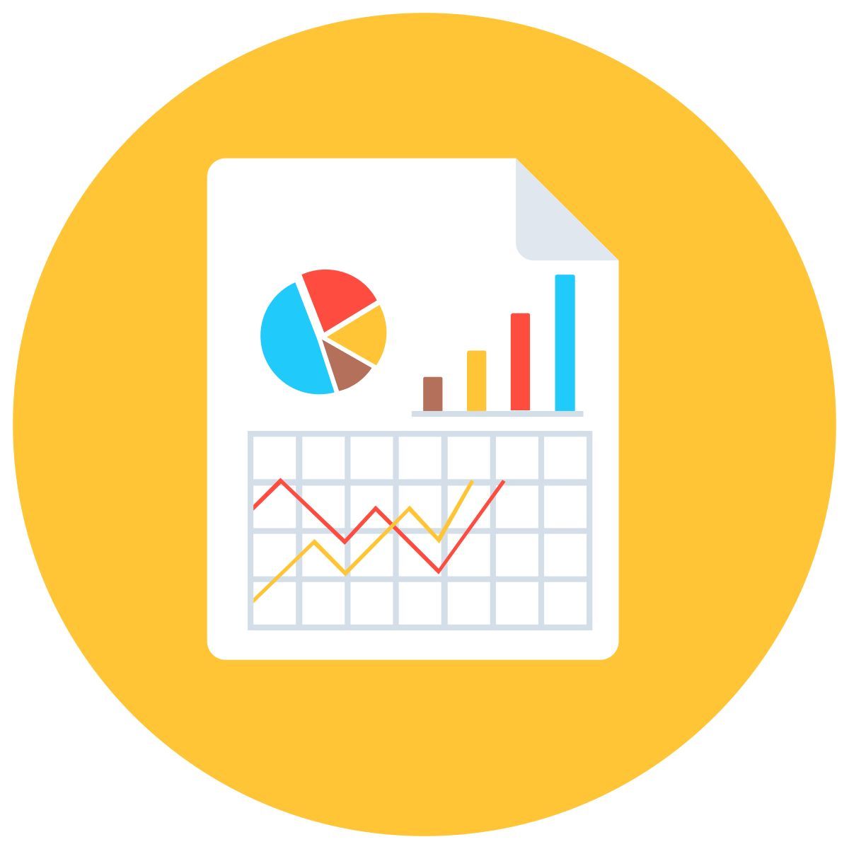 business report icon