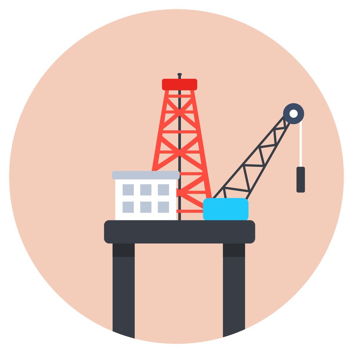 drilling rig icon