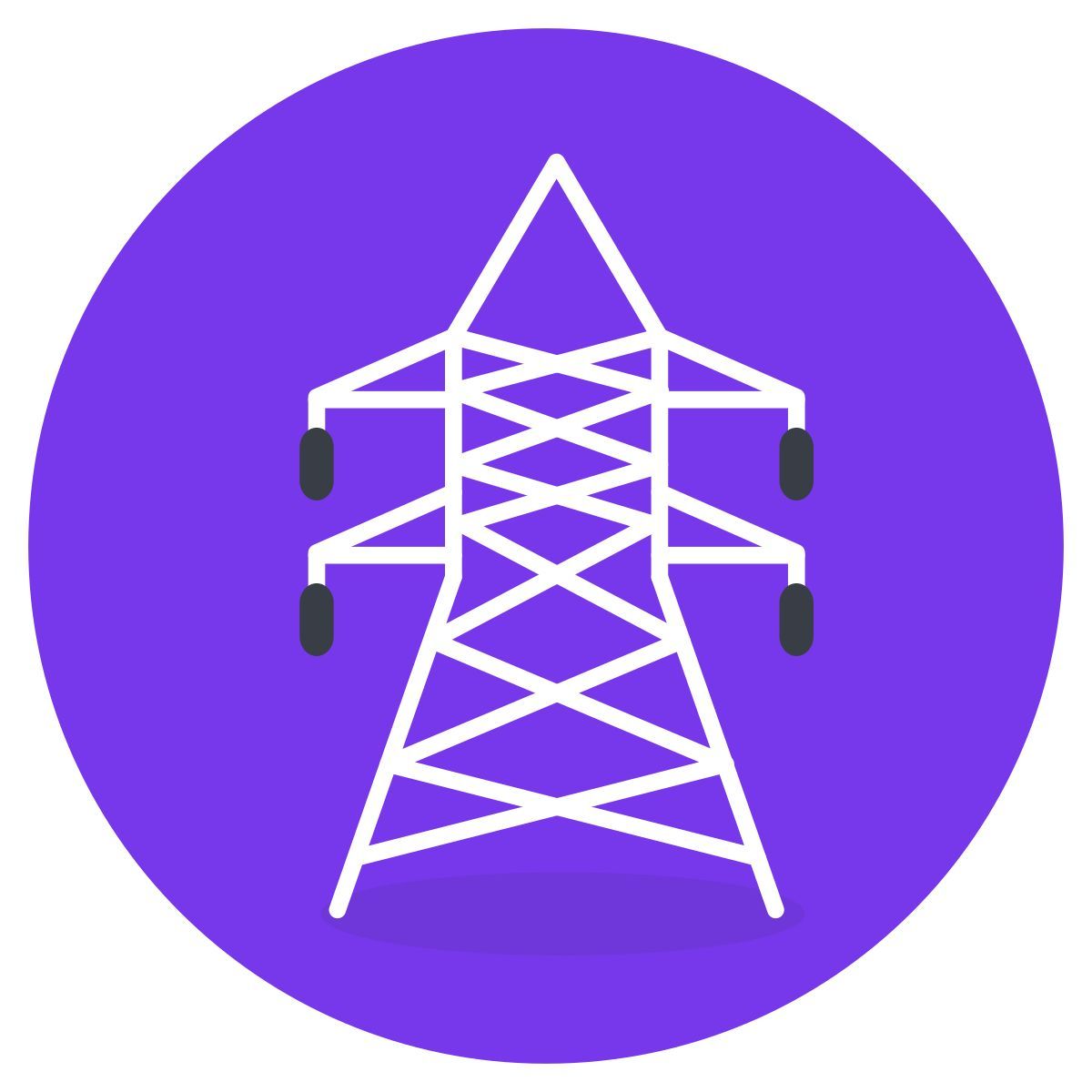 electric pole icon