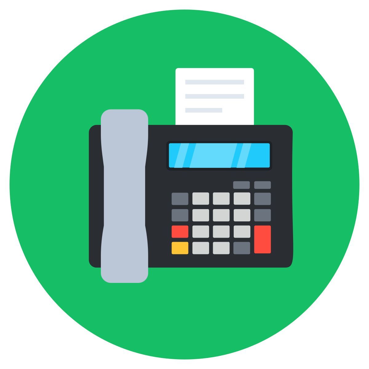 máquina de fax icon