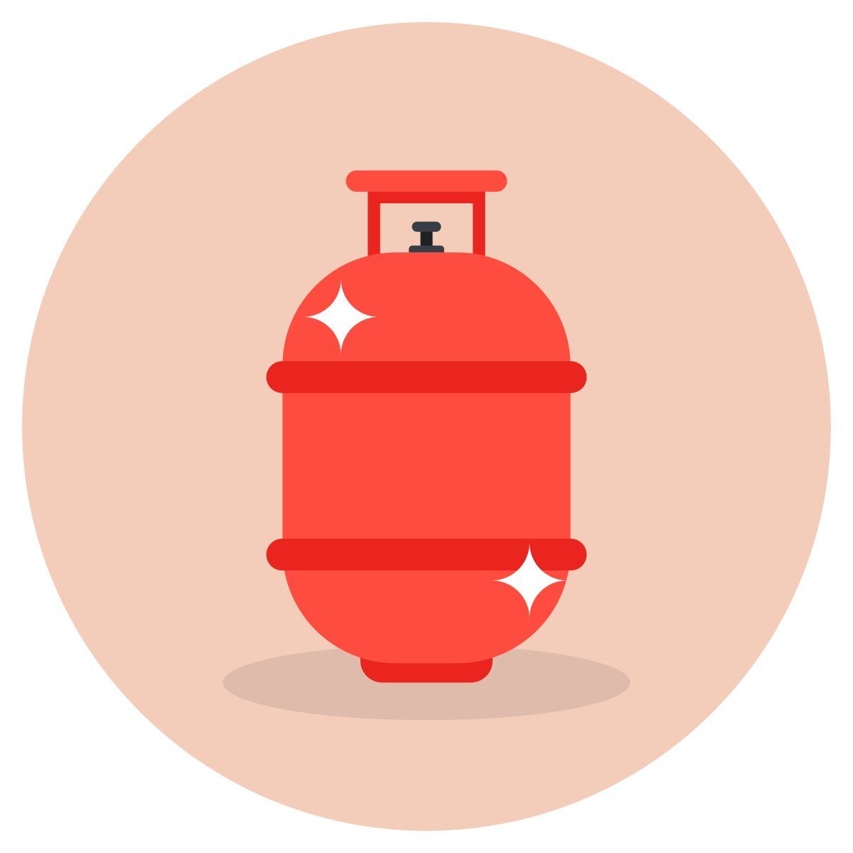 gas cylinder icon