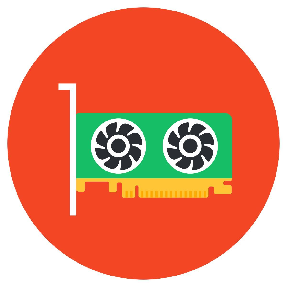 graphic card icon