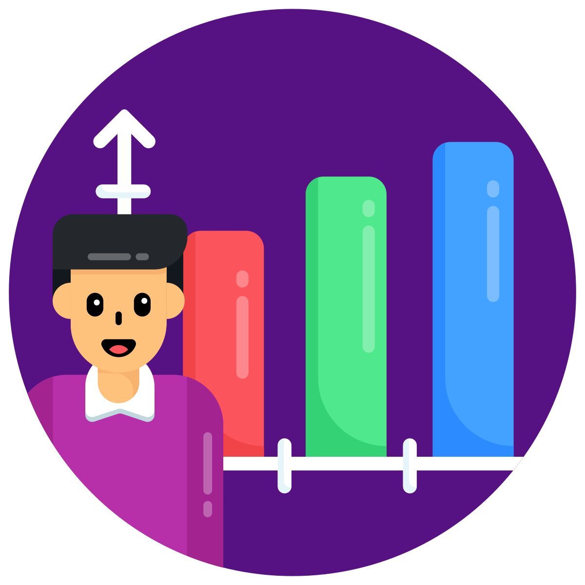 growth chart icon