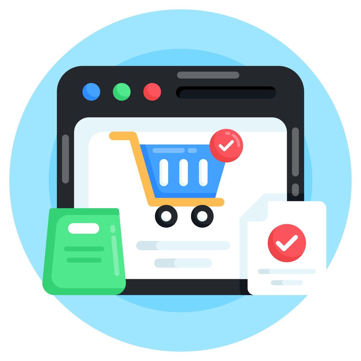 online shopping icon