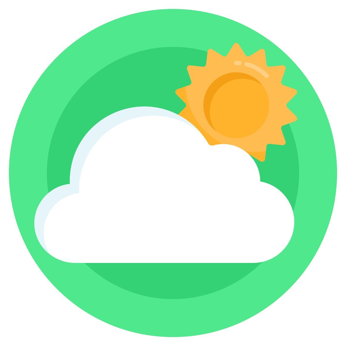 partiellement nuageux icon