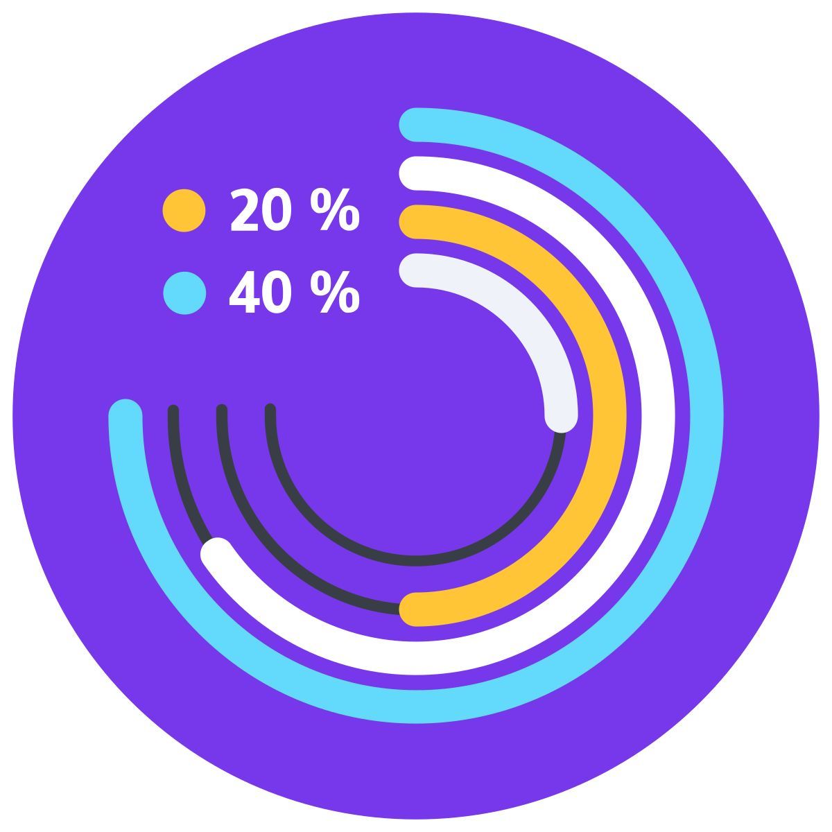pie chart icon