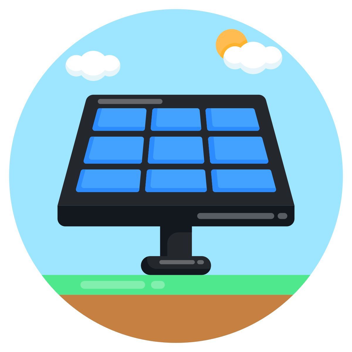 solar panel icon